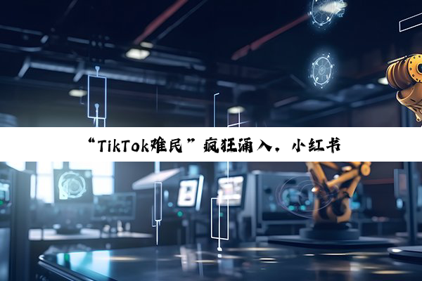 “TikTok难民”疯狂涌入，小红书成下一个消费新阵地？