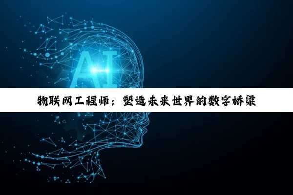 物联网工程师：塑造未来世界的数字桥梁与技术先驱