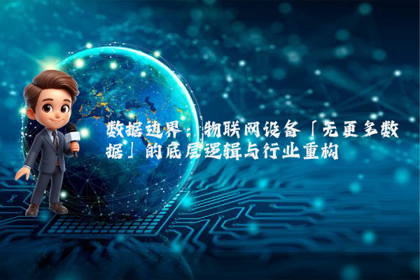 数据边界：物联网设备「无更多数据」的底层逻辑与行业重构