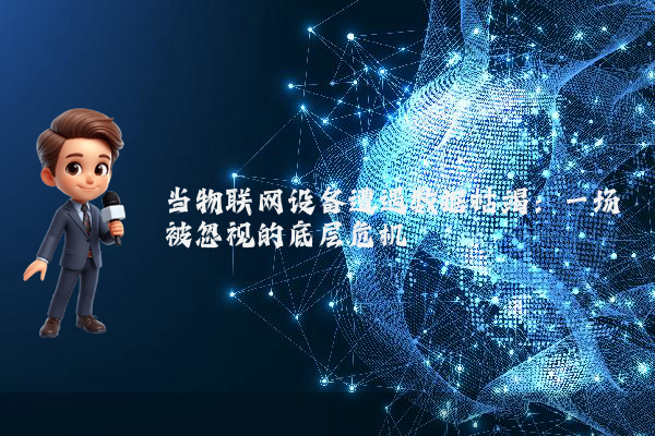 当物联网设备遭遇数据枯竭：一场被忽视的底层危机