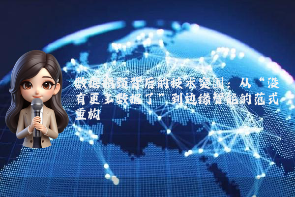 数据瓶颈背后的技术突围:从“没有更多数据了”到边缘智能的范式重构